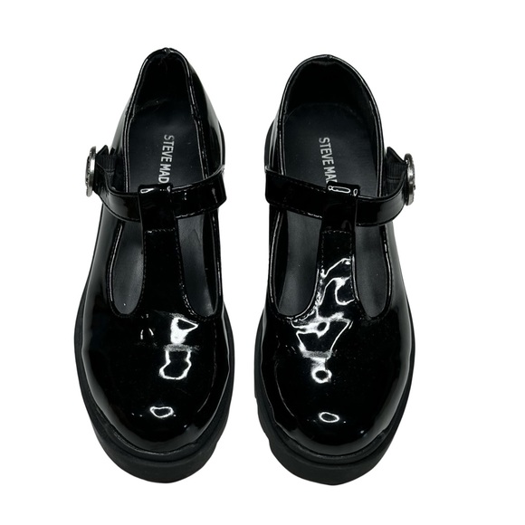 Steve Madden Other - Steve Madden Suzey Black Patent Leather Mary Jane Shoes